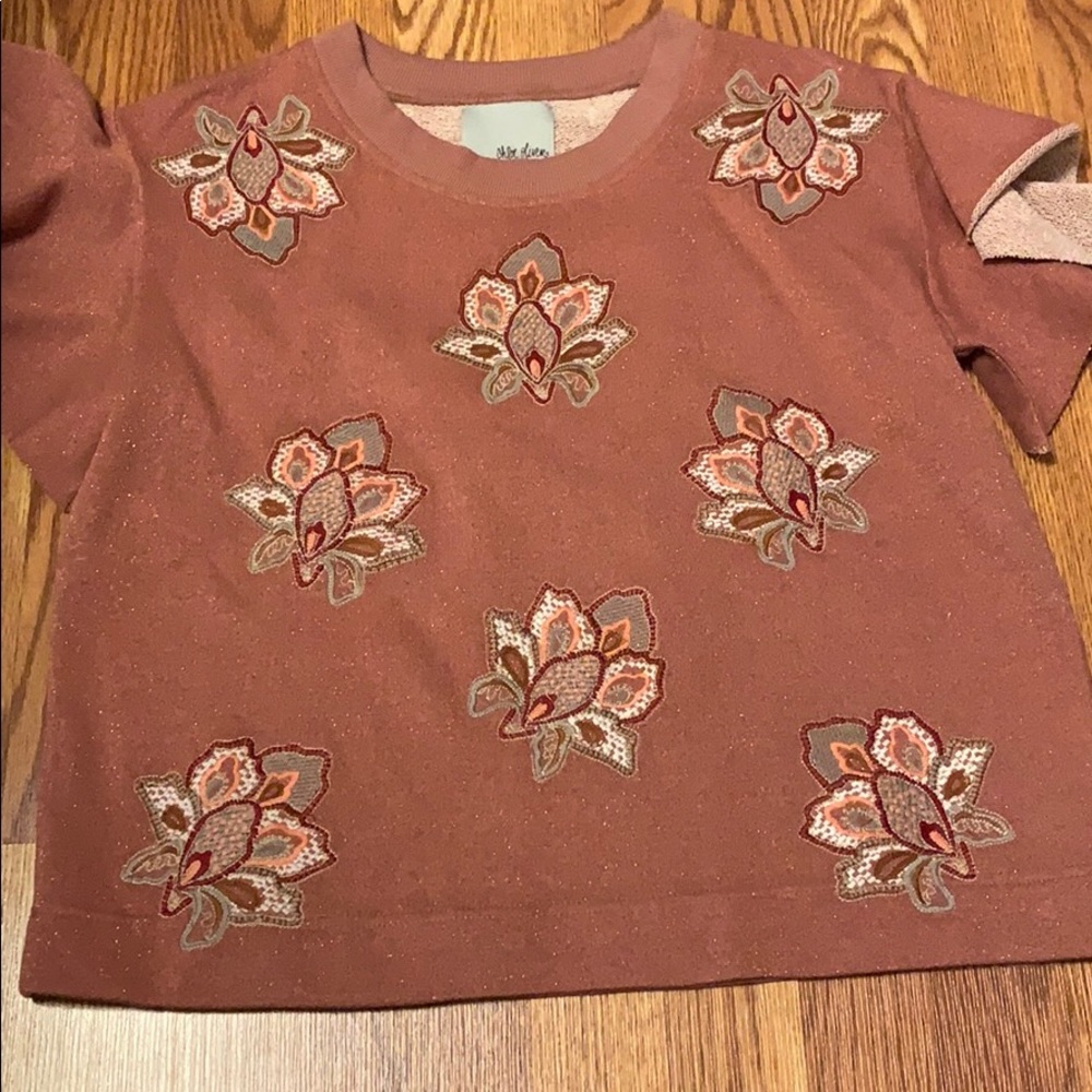 ANTHROPOLOGIE short sleeve shirt